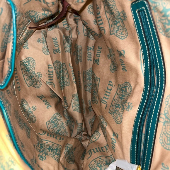 VINTAGE JUICY COUTURE BAG Blue - Picture 7 of 16